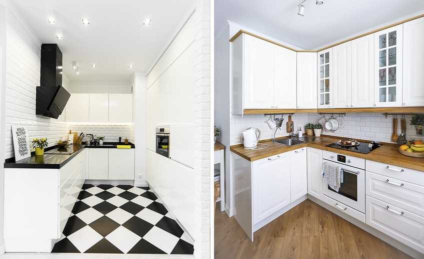 ⭐ Дизайн кухни белого цвета ❤ фото лучших дизайнов интерьера в белой кухне. Сочетания для оформления кухни черно-белого, бело-красного и бело-зеленого цветов.