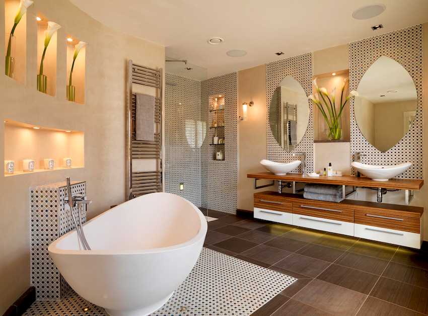 Маленькая ванная 2021 - вдохновения и идеи. 9 самых интересных тенденций (+фото) | дизайн и интерьер ванной комнаты