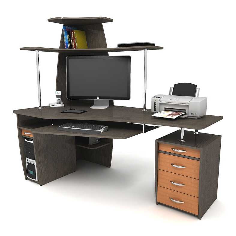 Чем отличается компьютерный стол от письменного: фото, размеры