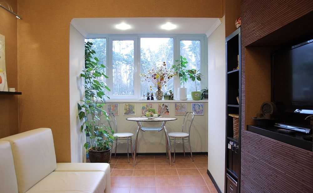 Дизайн кухня, совмещенной с балконом - 77 идей с фото + советы дизайнера
