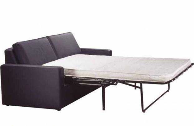 Французская раскладушка (25 фото): кожаный диван с механизмом трансформации, отзывы