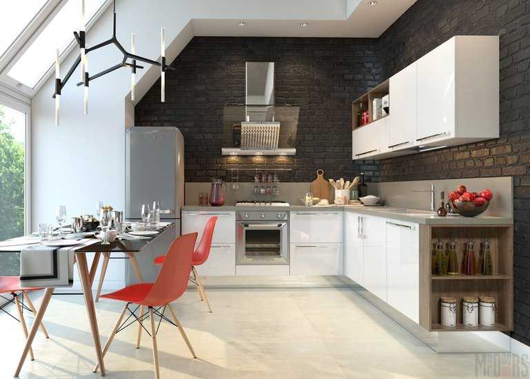 Дизайн кухни в частном доме: современные дизайны + 130 фото