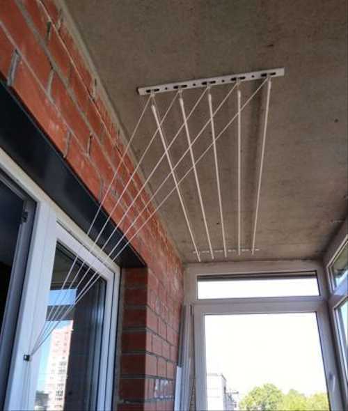 Как установить лиану на балконе схема
