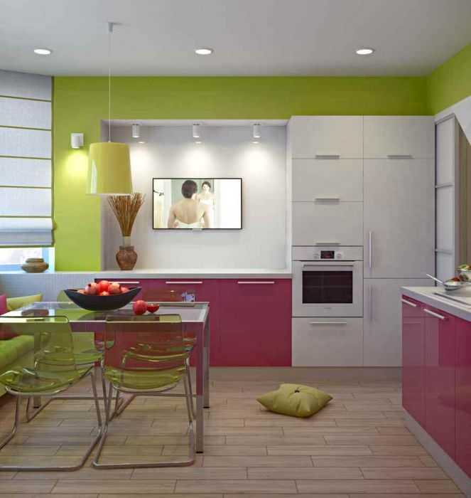 Цвет венге в интерьере кухни — модный дизайн в красивом оформлении + 75 фото