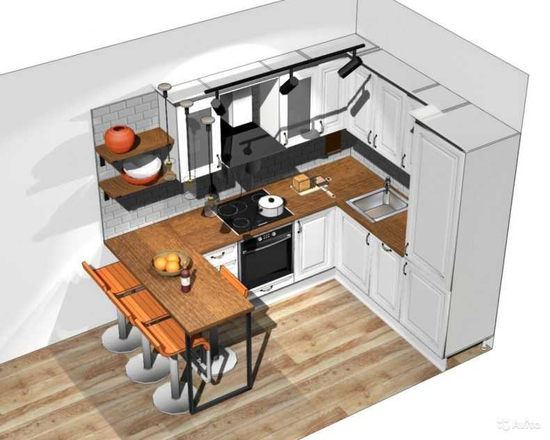 Дизайн кухни в хрущевке: идеи, полезные советы для тех, у кого маленькая кухня