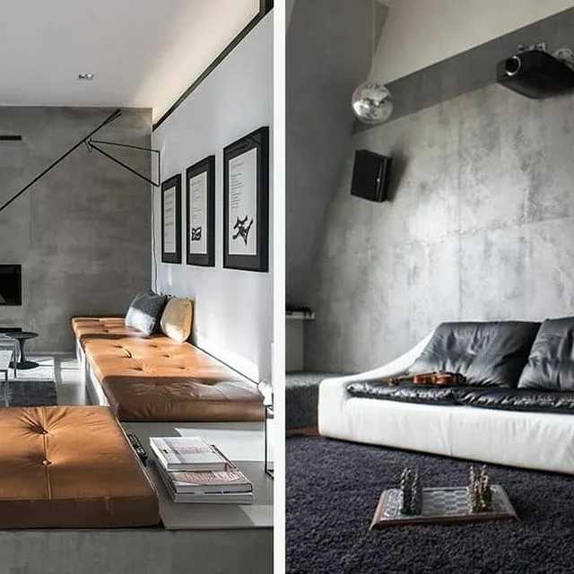 Брутализм в интерьере квартиры - 90 фото дизайна