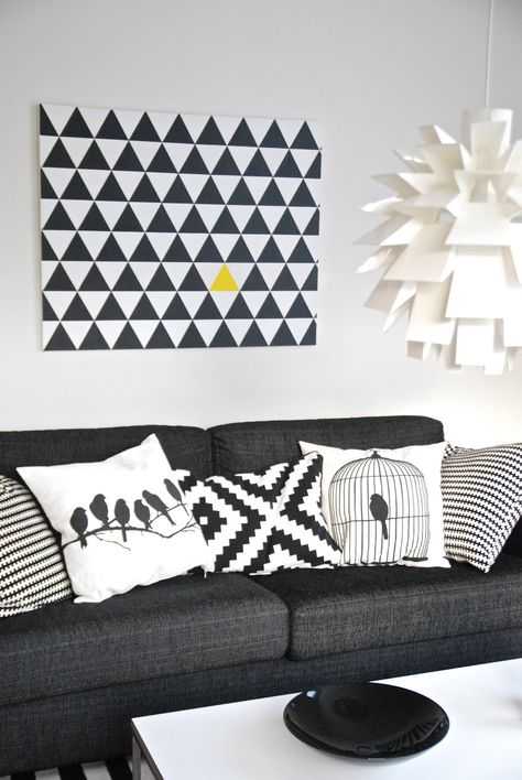 Черно-белые шторы - варианты идеального дизайна на 77 фото