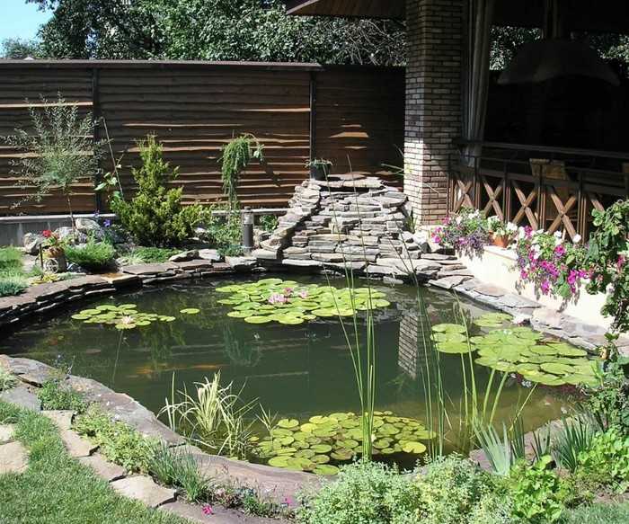 Декоративный водоем: 90 фото лучших идей для современного сада