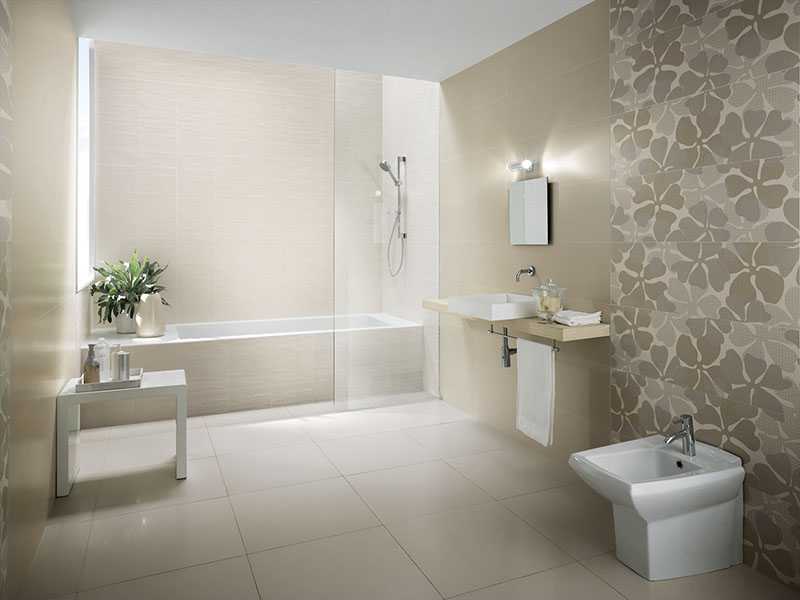 Дизайн плитки для ванной комнаты — виды, сочетания, цвета, фото, новинки, дизайн