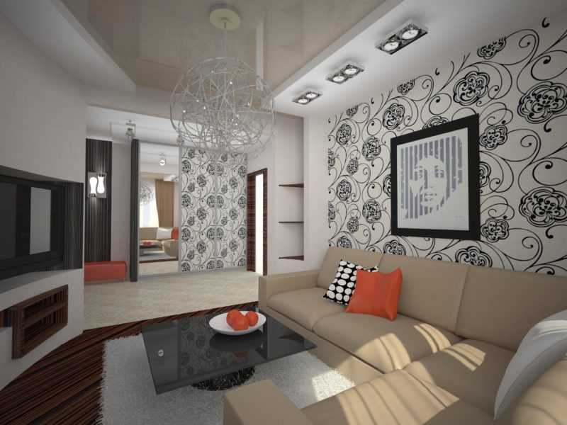 Дизайн зала в квартире (71 фото): как совместить презентабельность и функциональность