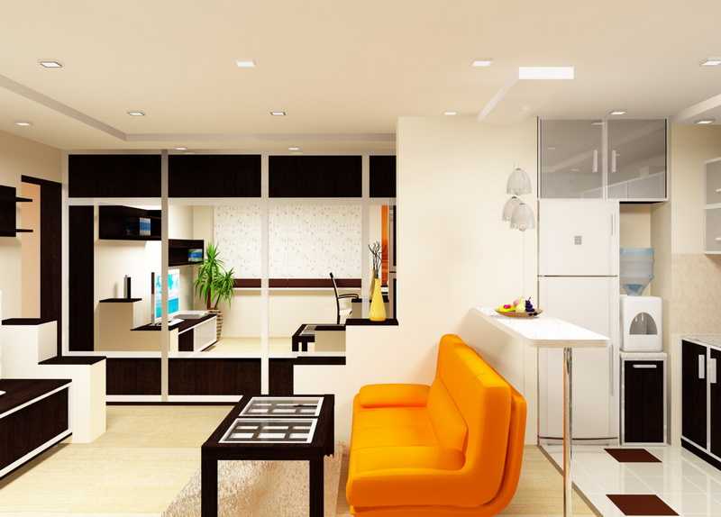 Кухня студия — 155 фото примеров как сделать стильной, просторной и удобной большую кухню
