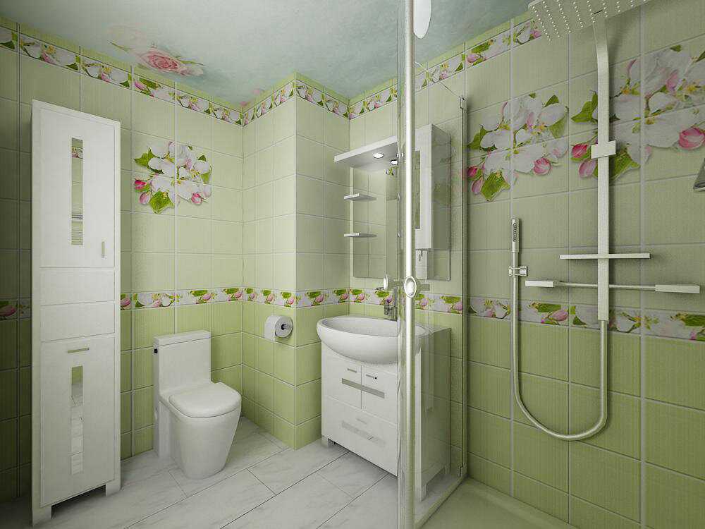 Цвет плитки в ванной: советы по выбору цвета и современного дизайна оформления