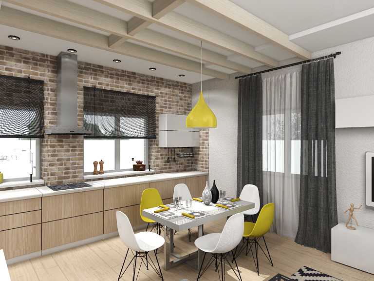 100 лучших идей дизайна: кухня гостиная 20 кв.м на фото