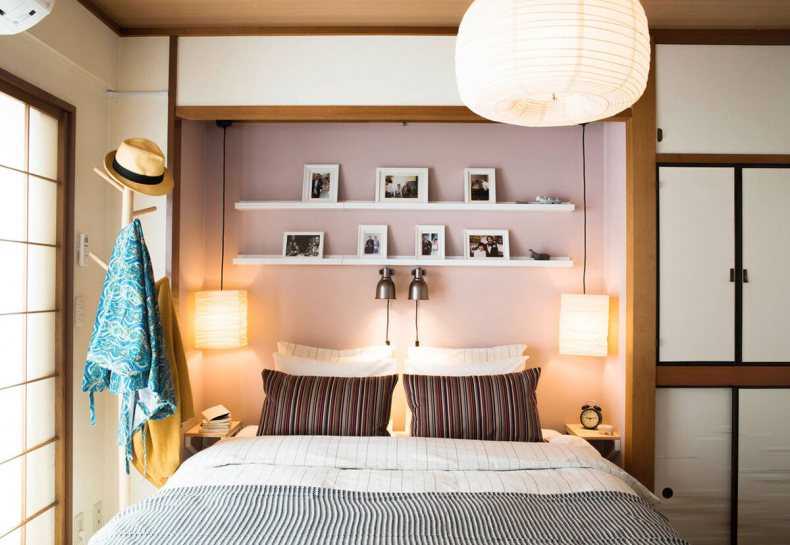 Дизайн маленькой спальни 2021 - идеи оформления, 40 фото